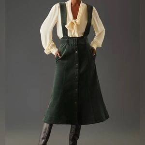 Anthropologie Pinafore Dress